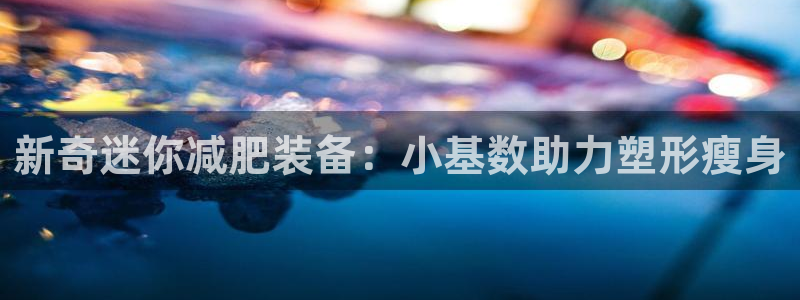 678体育官网下载招商：新奇迷你减肥装备：小基数助力塑形瘦身