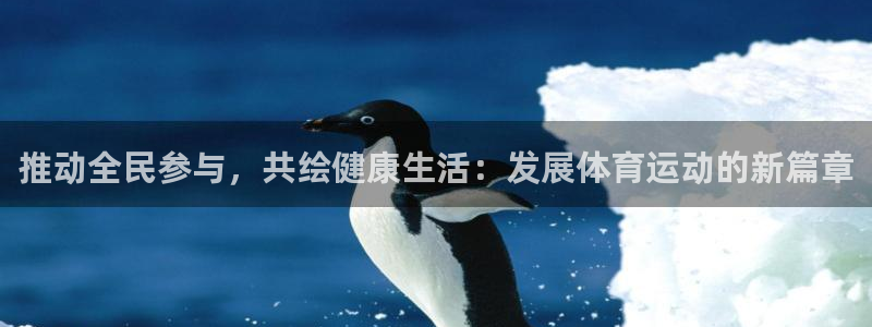 三亿体育登录：推动全民参与，共绘健康生活：发展体育运动的新篇章